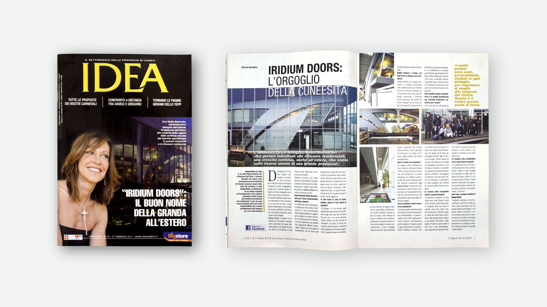 IDEA- IRIDIUM DOORS: il buon nome della granda all’estero