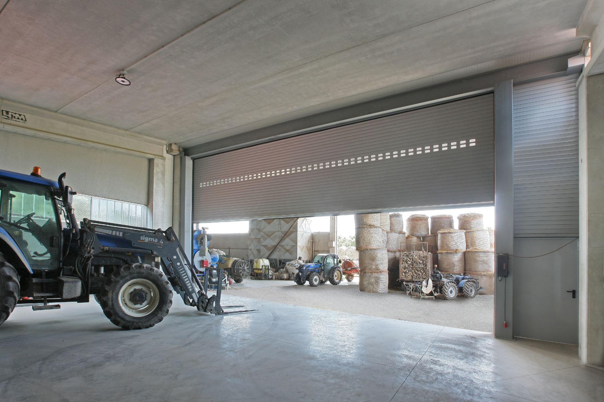 IRIDIUM DOORS Serranda industriale SIRRAH per aziende agricole