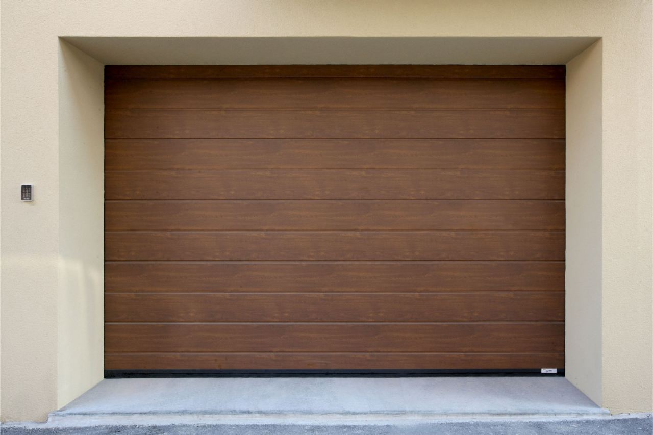 Iridium Doors Sezionale Bidoga Finitura noce chiaro 110
