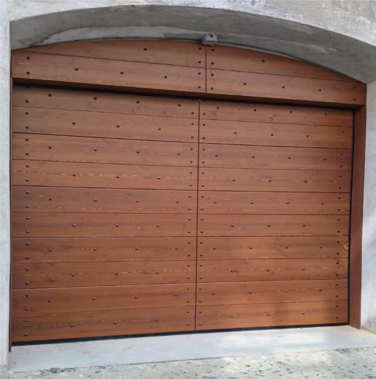 Iridium Doors Portone Sezionale Residenziale Vero Legno 2