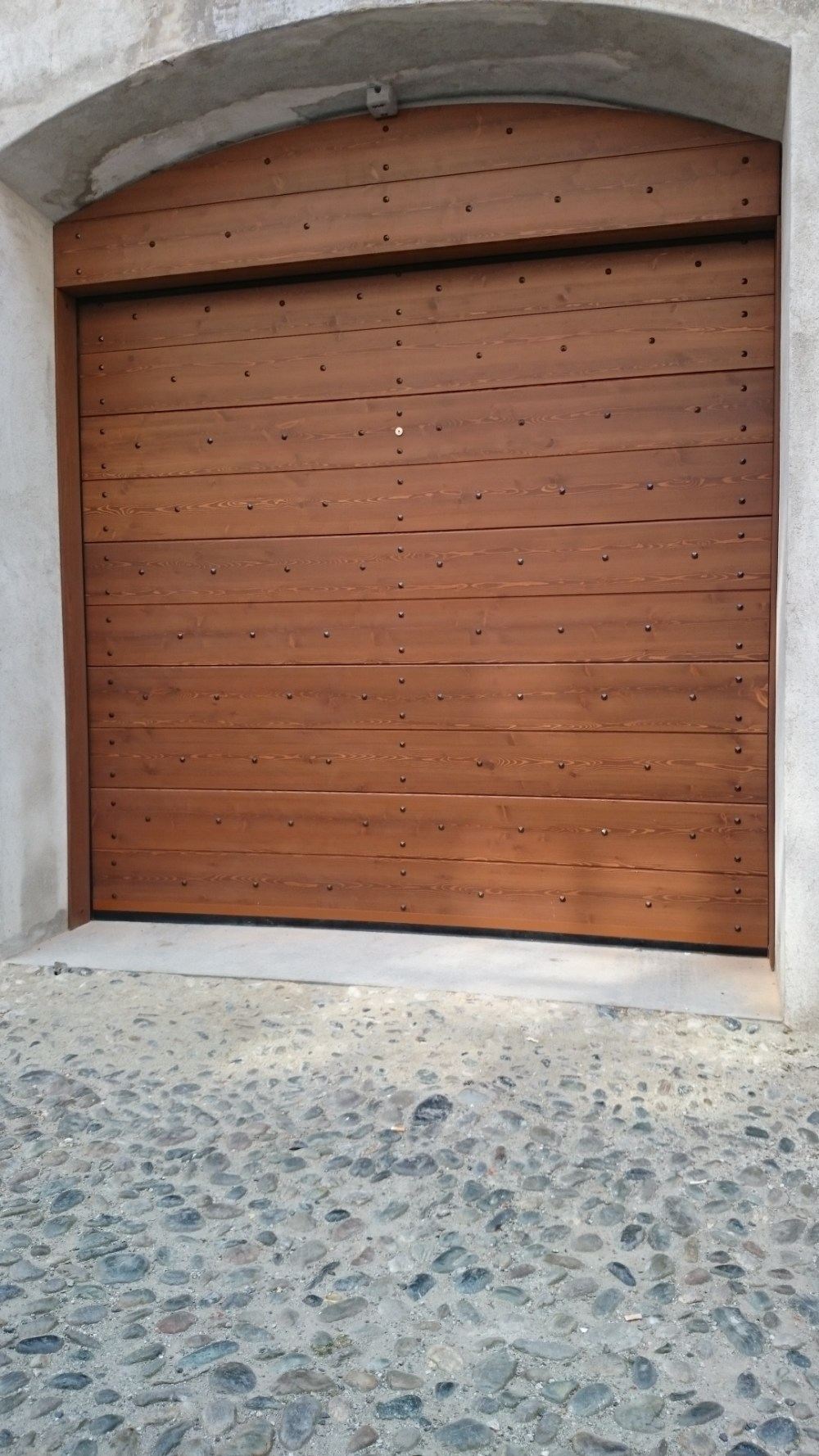 Iridium Doors Portone Sezionale Residenziale Vero Legno 7