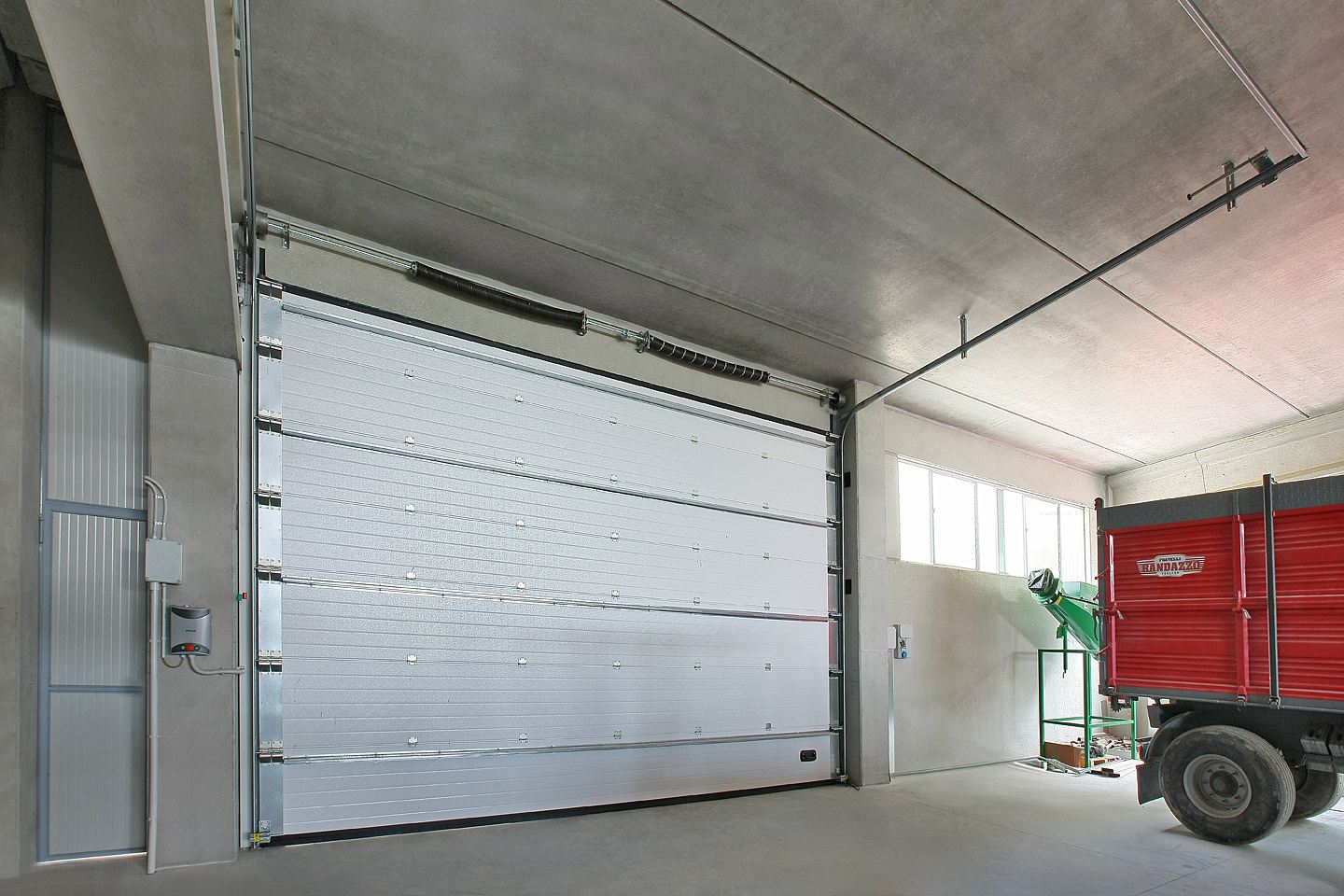 Iridium Doors Portone Sezionale Industriale MIRA retro 7