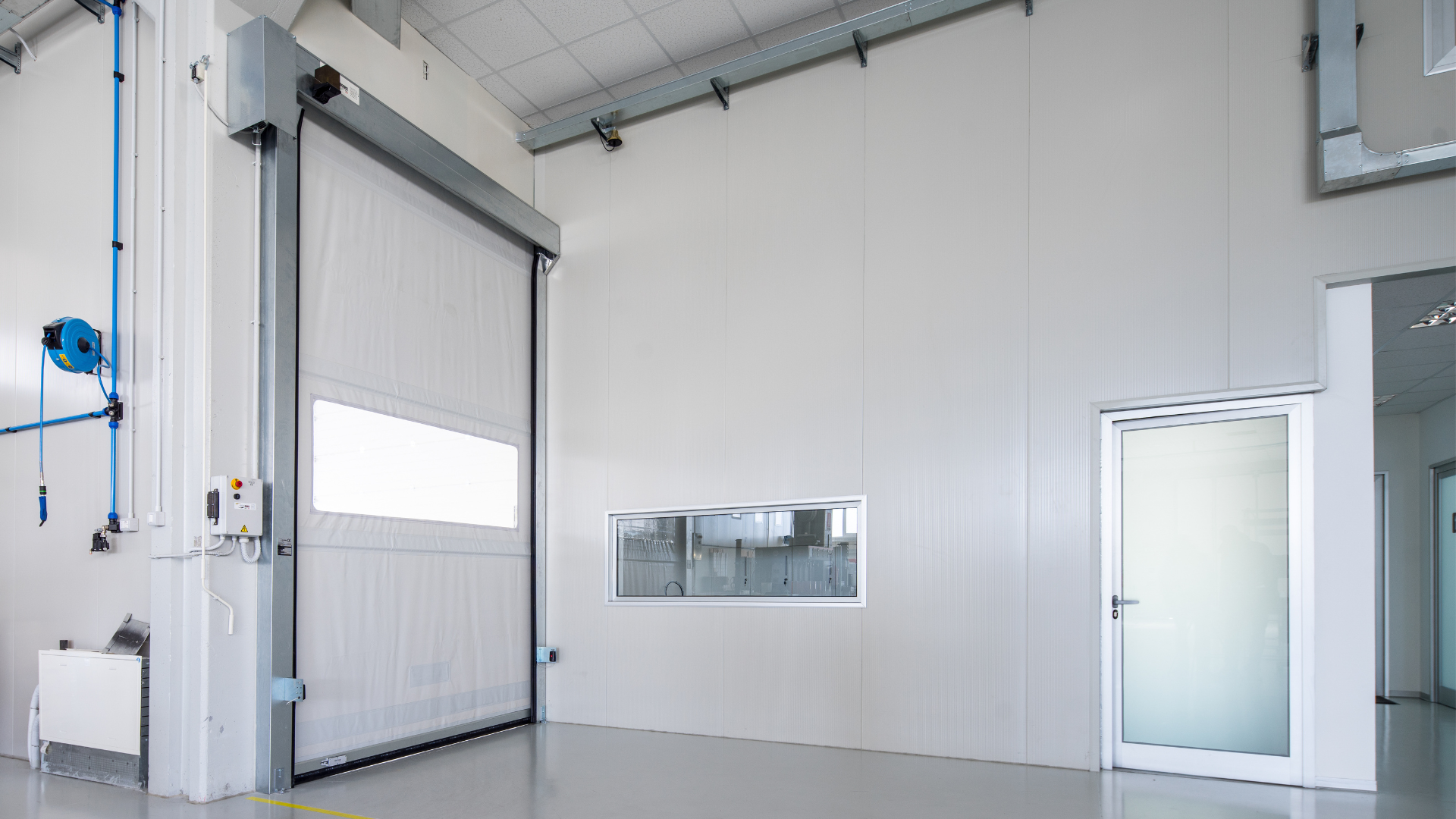 Porta ad Arrotolamento Rapido Gemini | IRIDIUM DOORS