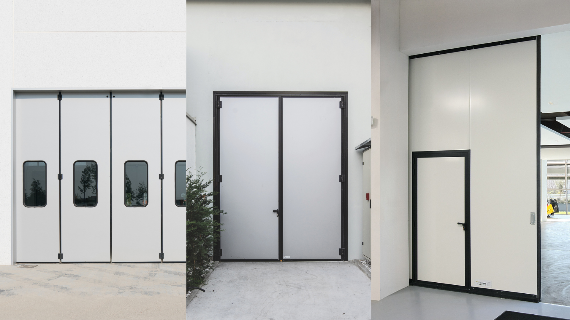 Portoni Industriali: PERSEO, ARIES  e ANDROMEDA per ogni esigenza | IRIDIUM DOORS