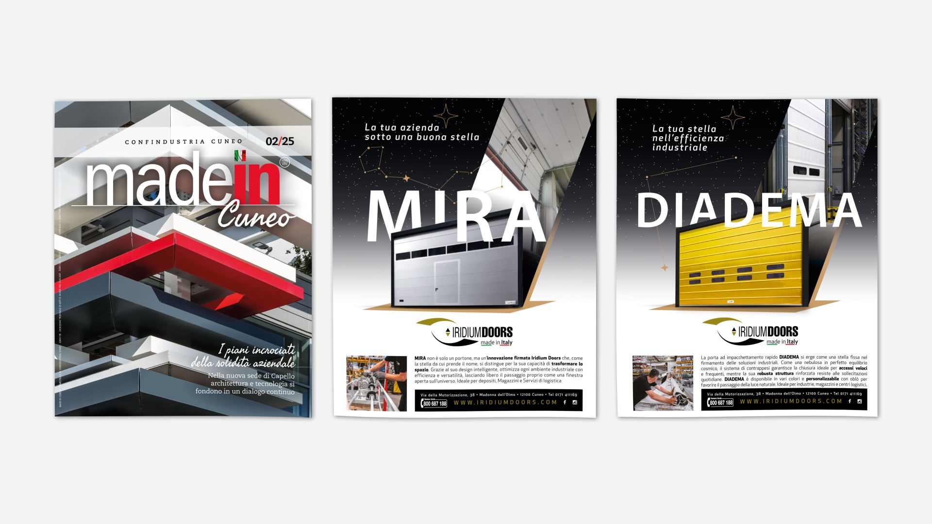 IRIDIUM DOORS – Il sistema di chiusura che illumina l’industria